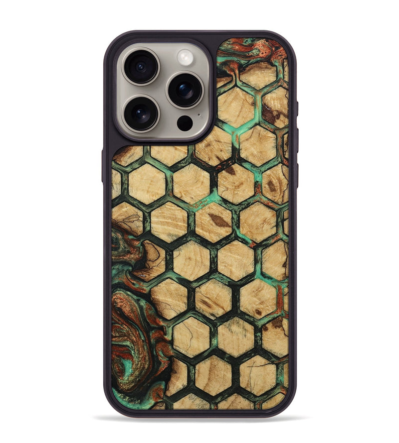 iPhone 15 Pro Max Wood Phone Case - Selina (Pattern, 806649)