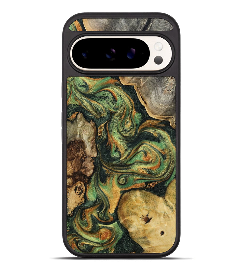 Pixel 10 Pro XL Wood Phone Case - Mabelle (Green, 806665)