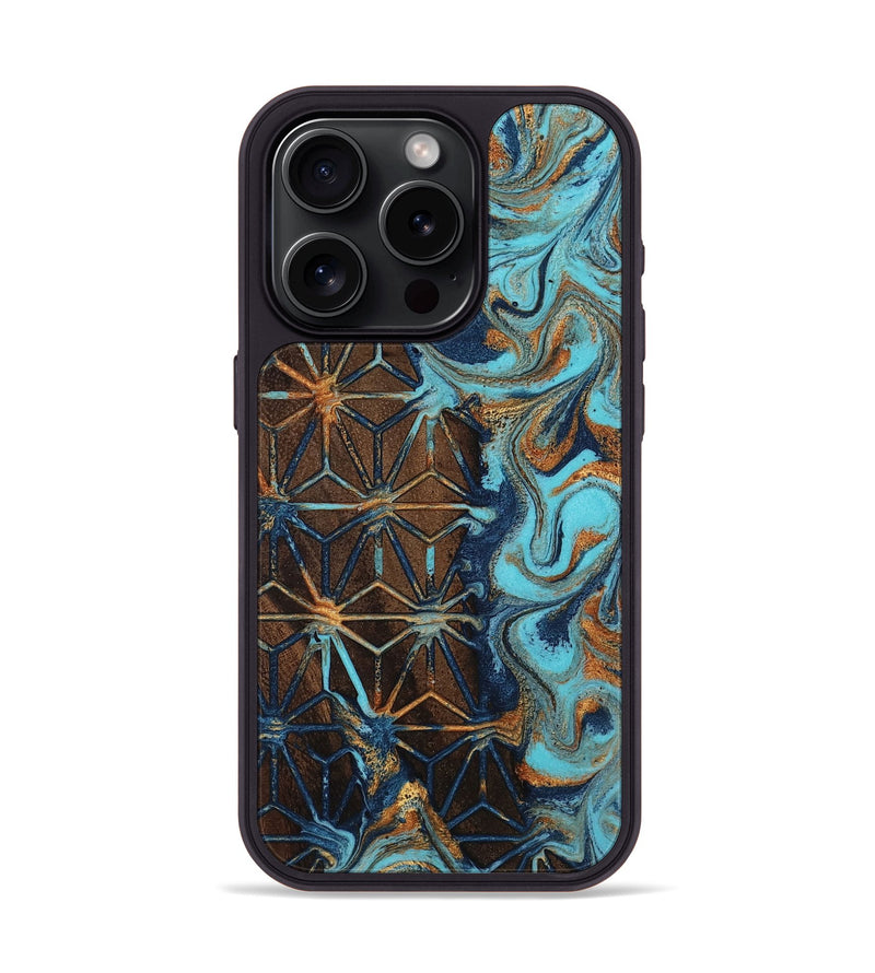 iPhone 15 Pro Wood Phone Case - Odin (Pattern, 806676)