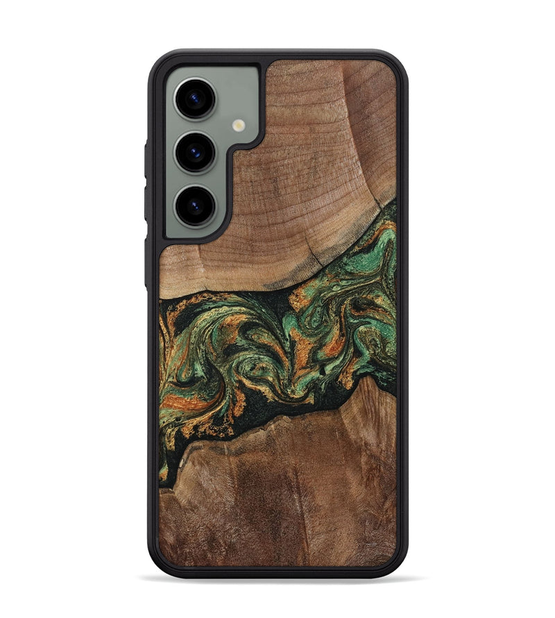 Galaxy S24 Plus Wood Phone Case - Hugh (Green, 806692)