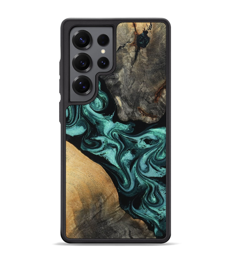 Galaxy S25 Ultra Wood Phone Case - Niko (Green, 806693)