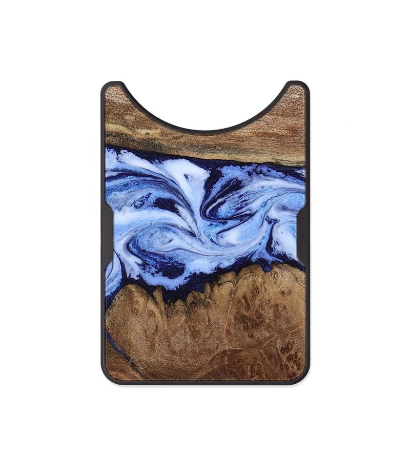 Alloy Wood Wallet - Megan (Blue, 806722)