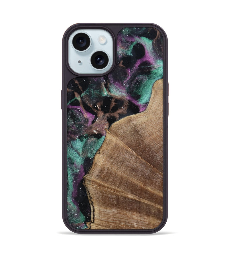 iPhone 15 Wood Phone Case - Jalynn (Cosmos, 806749)