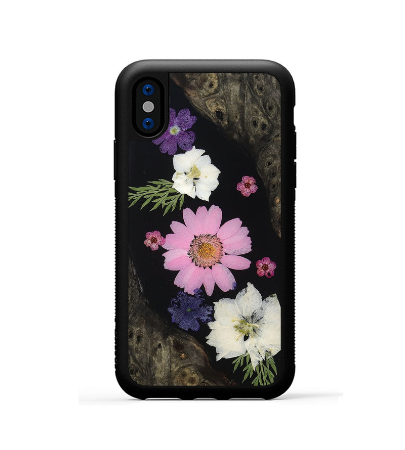 iPhone Xs Wood Phone Case - Eliseo (Bloom, 806783)