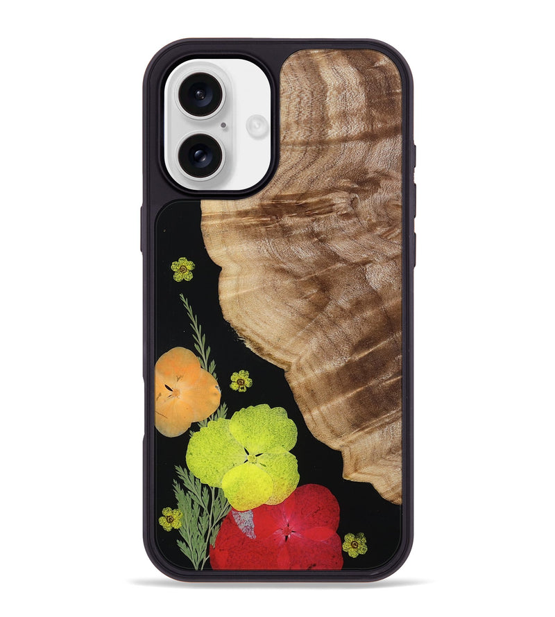 iPhone 16 Plus Wood Phone Case - Xyla (Bloom, 806791)
