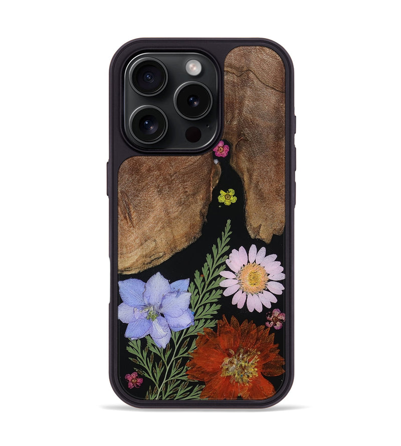 iPhone 16 Pro Wood Phone Case - Keara (Bloom, 806793)