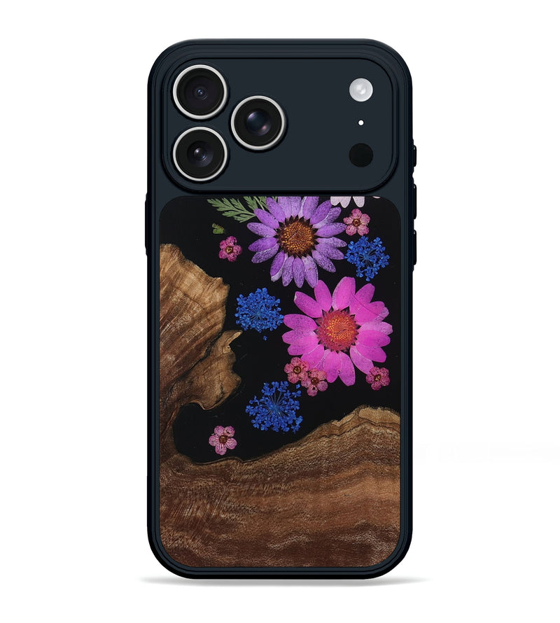 iPhone 17 Pro Max Wood Phone Case - Pamela (Bloom, 806800)