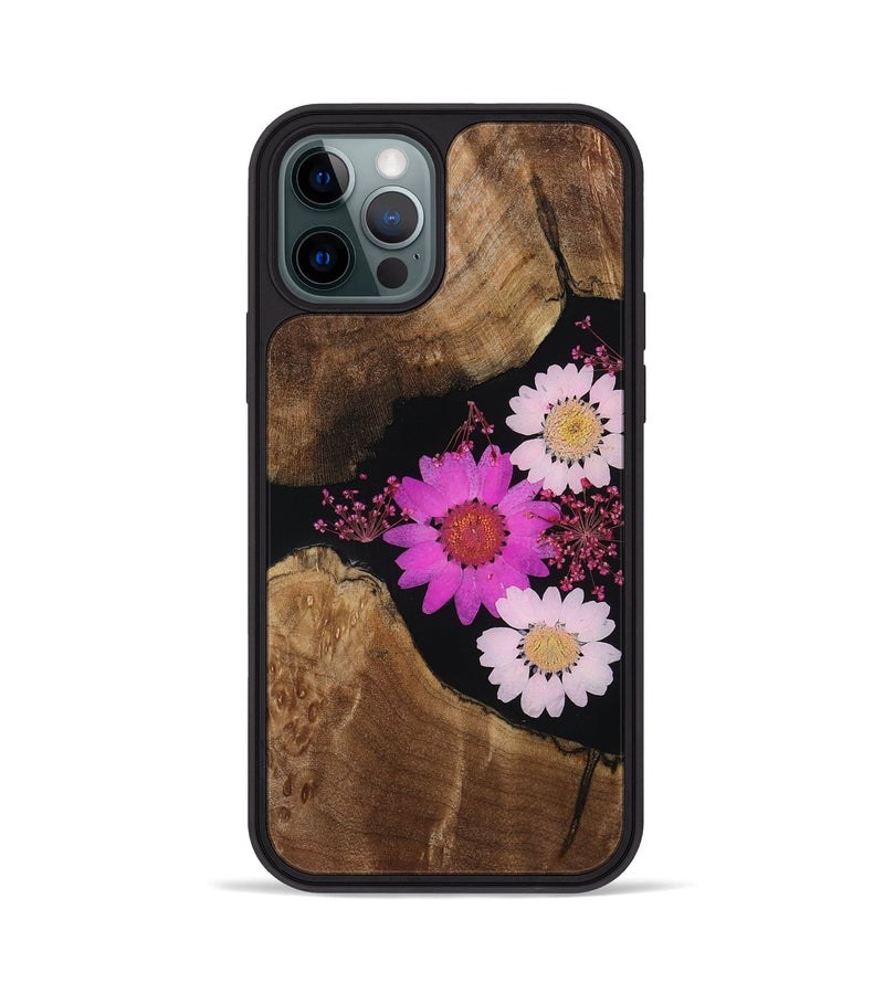 iPhone 12 Pro Wood Phone Case - Ike (Bloom, 806807)