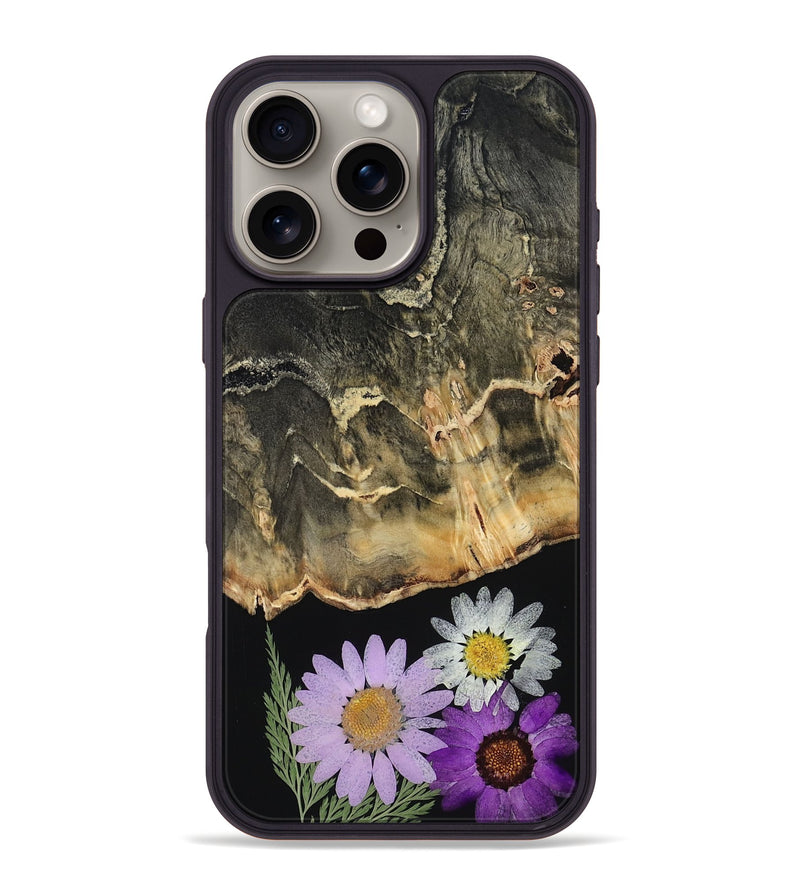 iPhone 16 Pro Max Wood Phone Case - Tristin (Bloom, 806810)