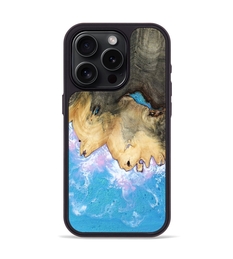 iPhone 15 Pro Wood Phone Case - Kareem (Coastal, 806818)