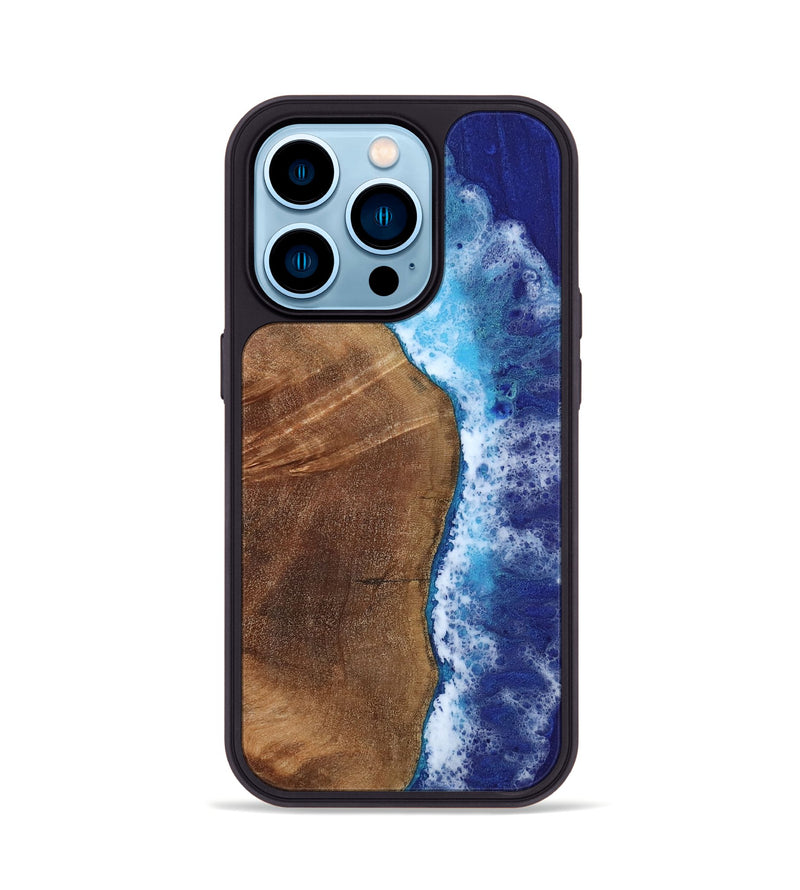 iPhone 14 Pro Wood Phone Case - Makai (Coastal, 806829)
