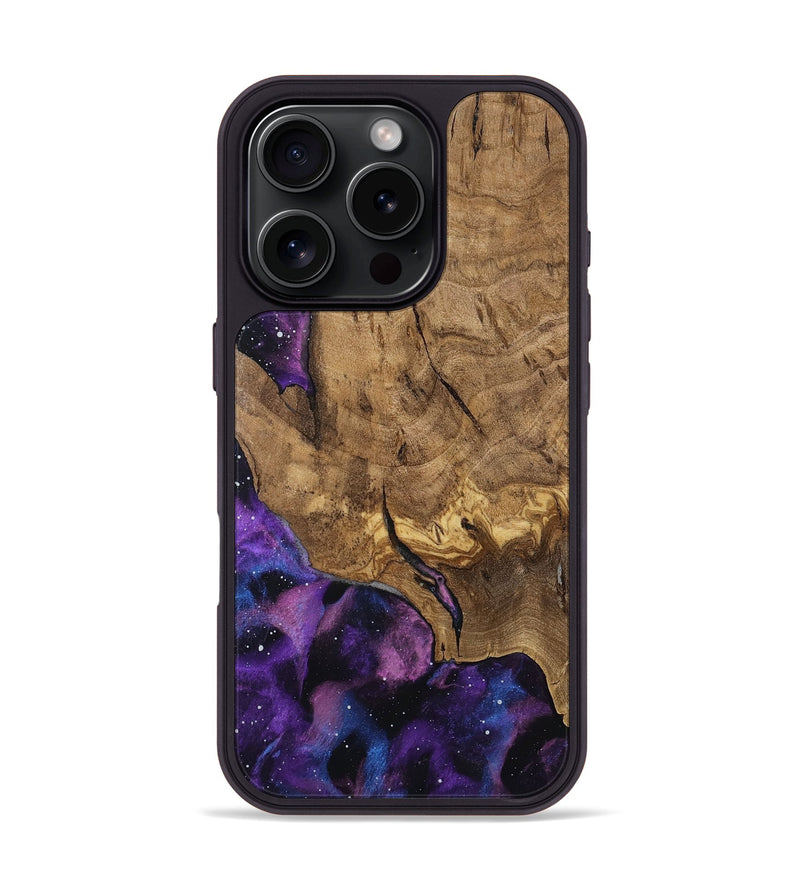 iPhone 16 Pro Wood Phone Case - Melisa (Ancient Olive, 806901)