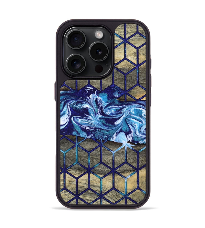 iPhone 16 Pro Wood Phone Case - Maryam (Pattern, 806910)