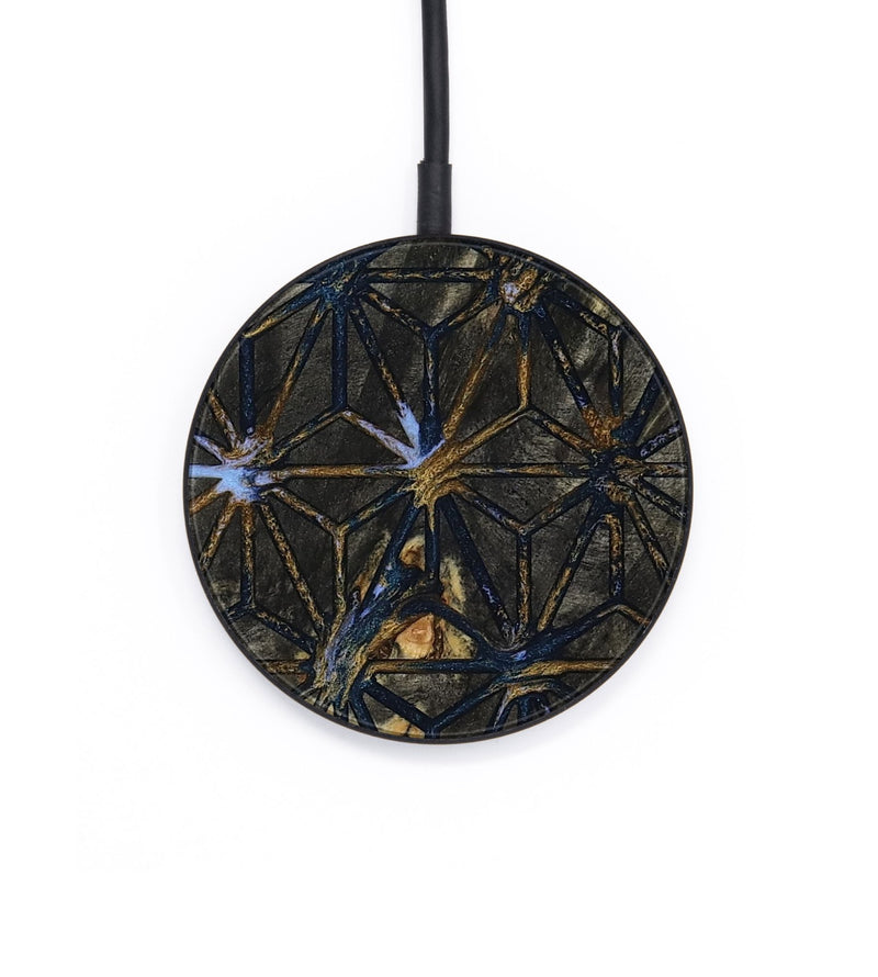 Circle Wood Wireless Charger - Neveah (Pattern, 806927)