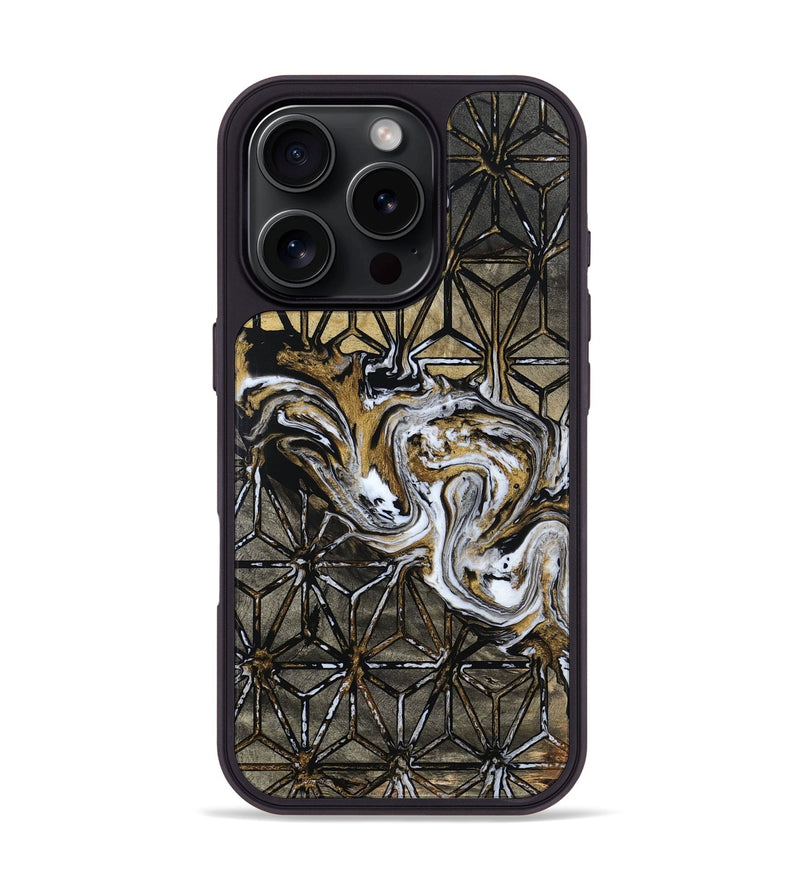 iPhone 16 Pro Wood Phone Case - Lucien (Pattern, 806929)
