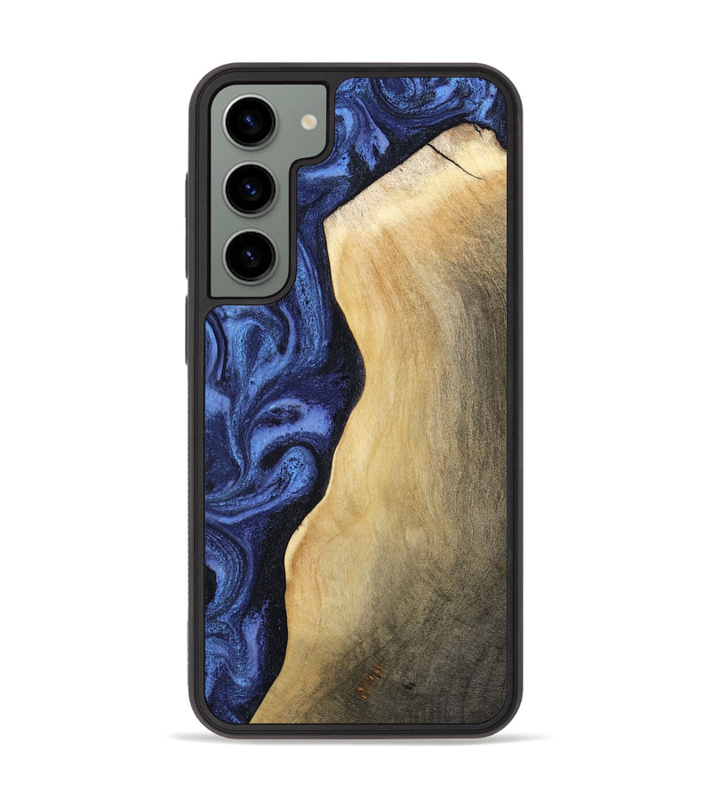 Galaxy S23 Plus Wood Phone Case - Myrtie (Blue, 806952)
