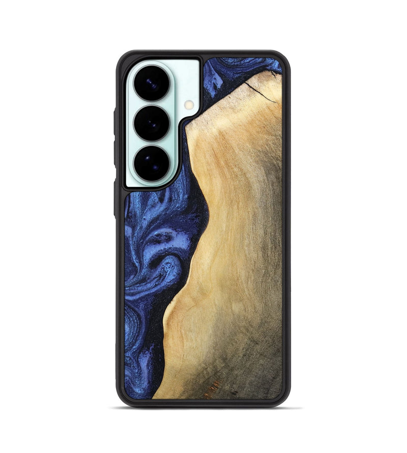 Galaxy S26 Wood Phone Case - Myrtie (Blue, 806952)