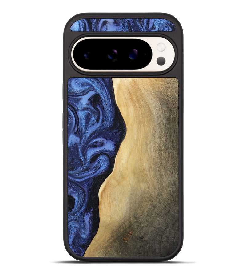 Pixel 10 Pro XL Wood Phone Case - Myrtie (Blue, 806952)