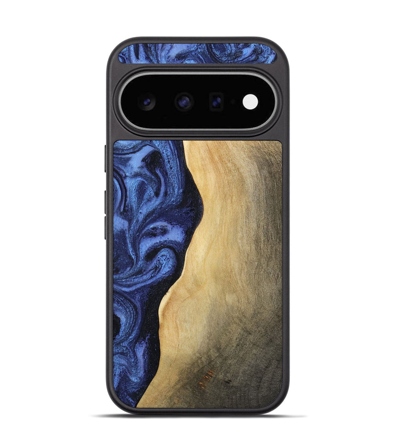 Pixel 11 Wood Phone Case - Myrtie (Blue, 806952)