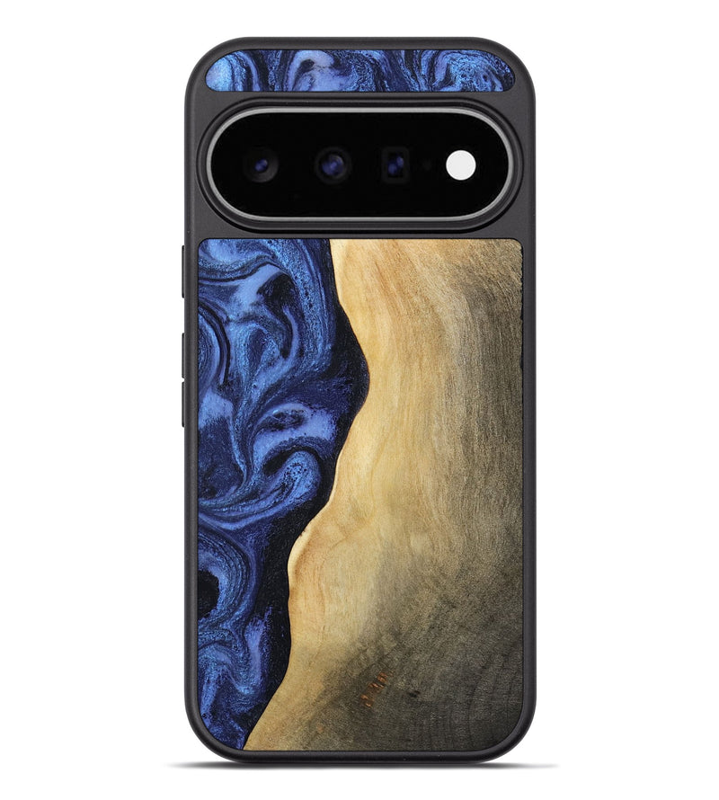 Pixel 11 Pro XL Wood Phone Case - Myrtie (Blue, 806952)
