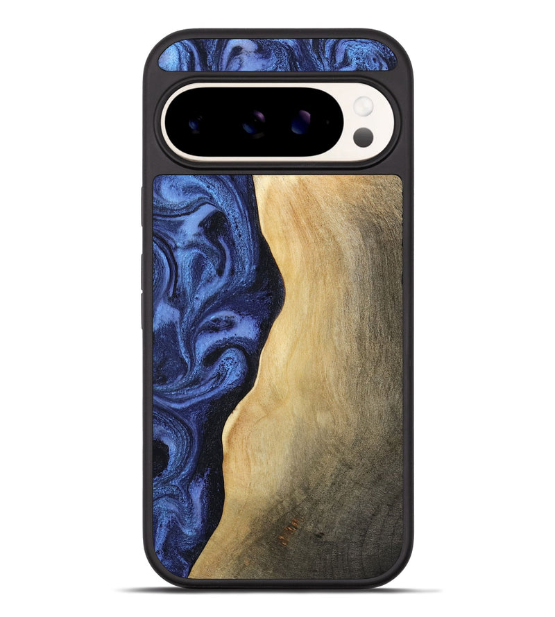 Pixel 9 Pro XL Wood Phone Case - Myrtie (Blue, 806952)
