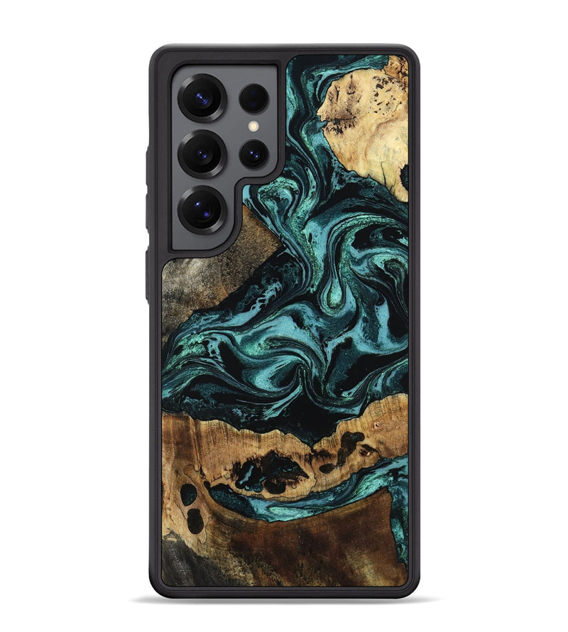 Galaxy S25 Ultra Wood Phone Case - Audrina (Green, 806962)