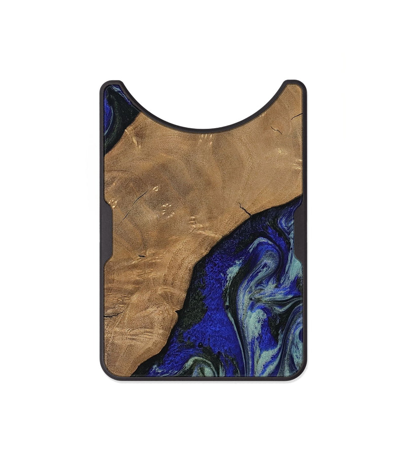 Alloy Wood Wallet - Aurora (Blue, 806964)