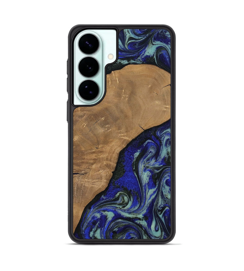 Galaxy S26 Plus Wood Phone Case - Aurora (Blue, 806964)