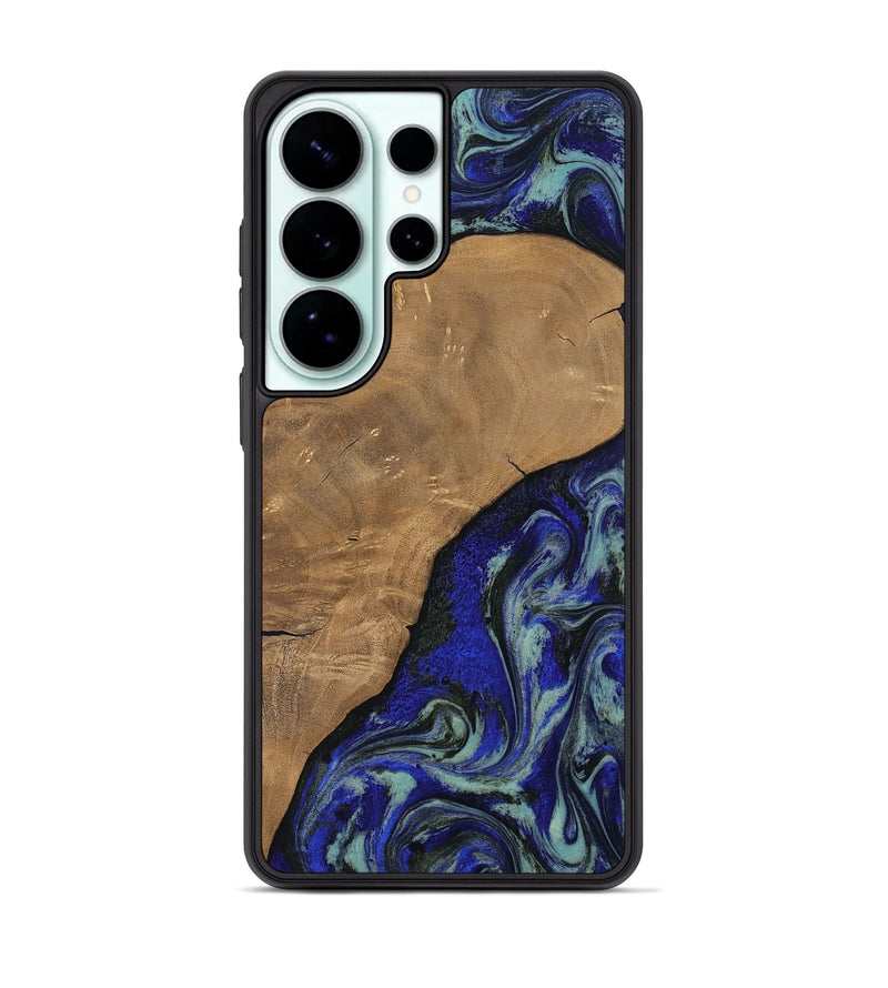 Galaxy S26 Ultra Wood Phone Case - Aurora (Blue, 806964)