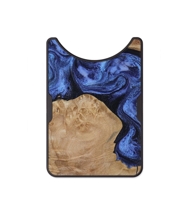 Alloy Wood Wallet - Kaiden (Blue, 806976)