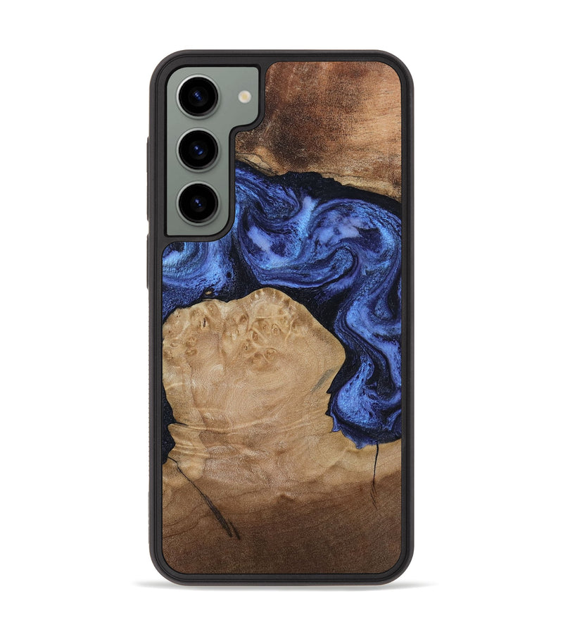 Galaxy S23 Plus Wood Phone Case - Kaiden (Blue, 806976)
