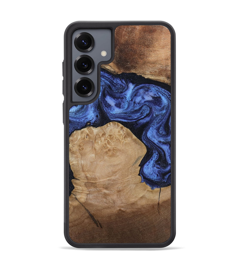 Galaxy S25 Plus Wood Phone Case - Kaiden (Blue, 806976)