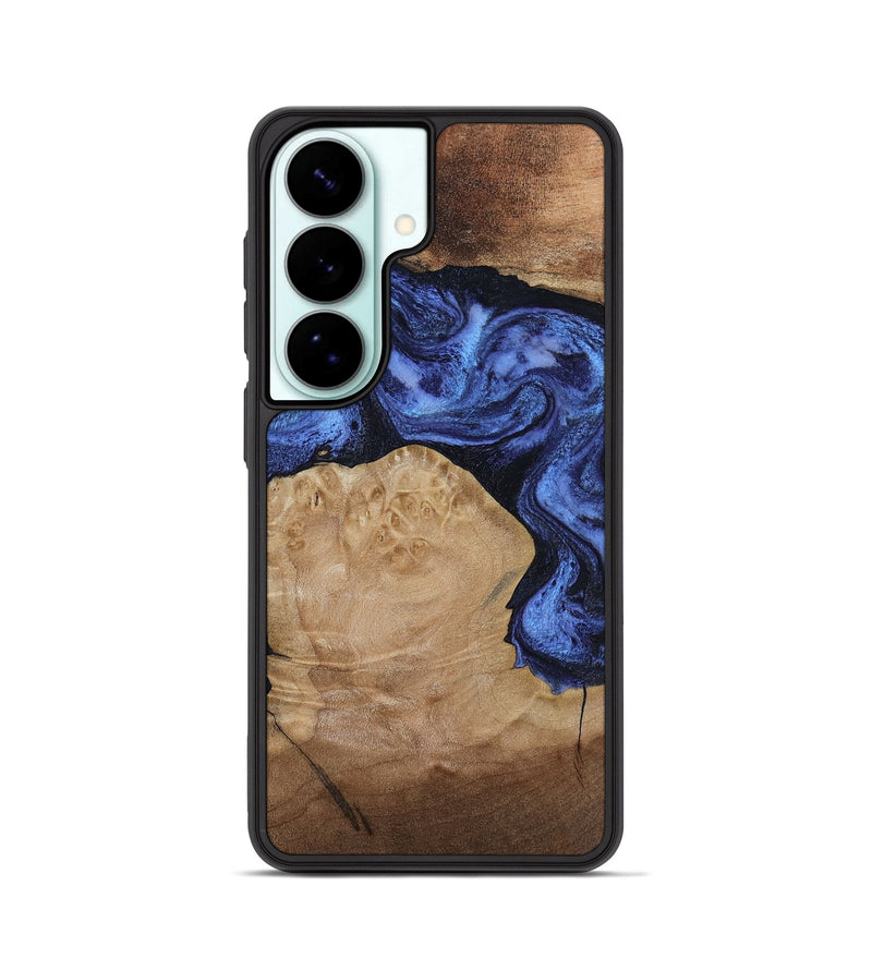 Galaxy S26 Wood Phone Case - Kaiden (Blue, 806976)