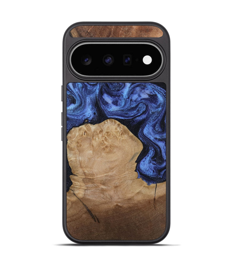 Pixel 11 Wood Phone Case - Kaiden (Blue, 806976)