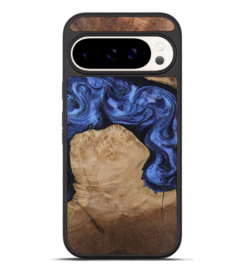 Pixel 9 Pro XL Wood Phone Case - Kaiden (Blue, 806976)