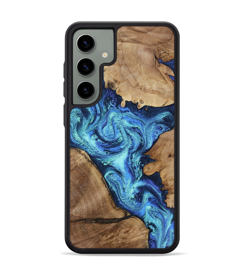 Galaxy S24 Plus Wood Phone Case - Karrie (Blue, 806977)