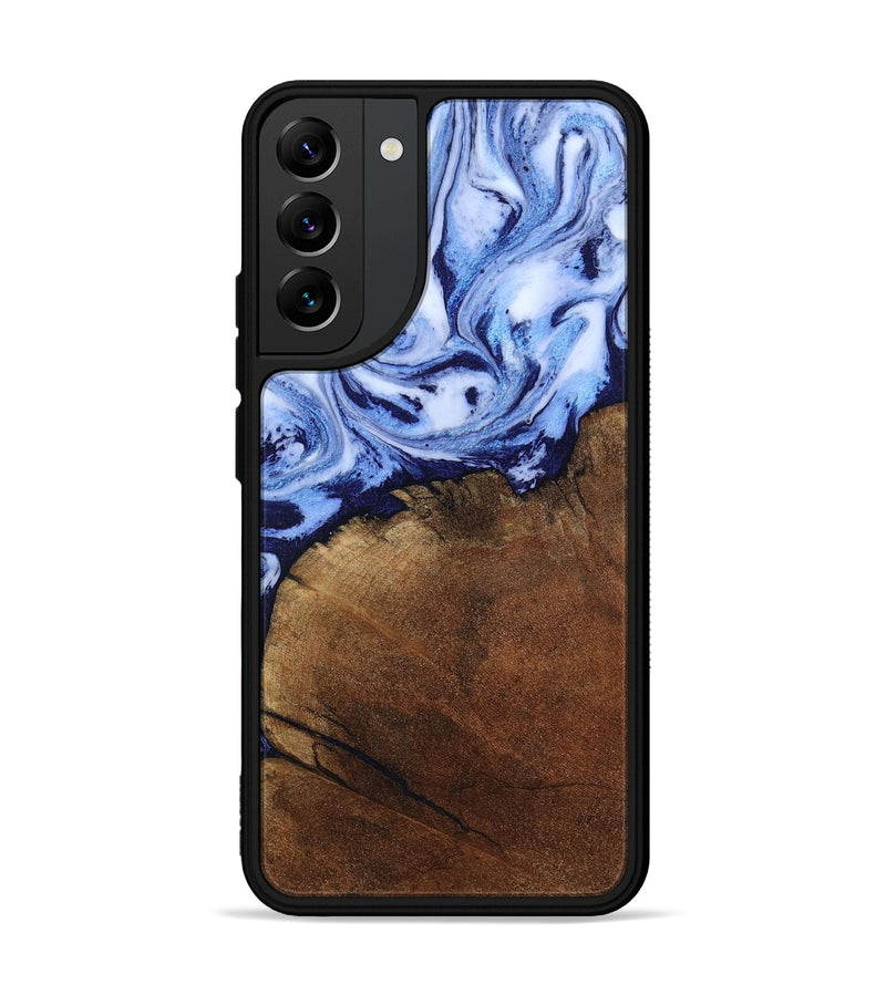 Galaxy S22 Plus Wood Phone Case - Addison (Blue, 806984)