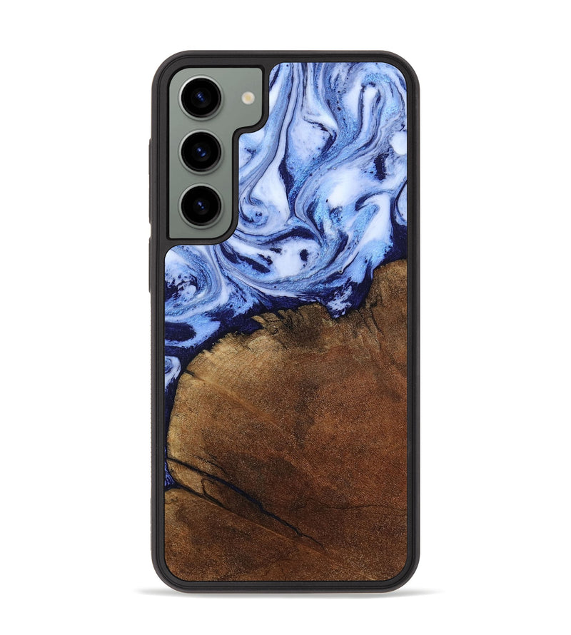 Galaxy S23 Plus Wood Phone Case - Addison (Blue, 806984)