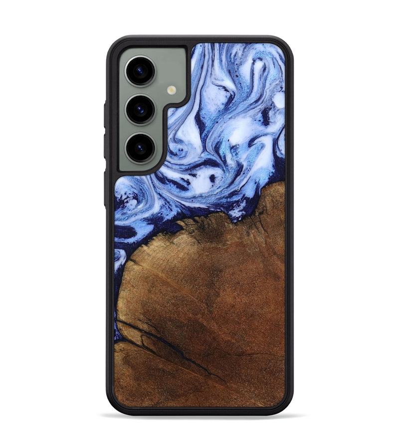 Galaxy S24 Plus Wood Phone Case - Addison (Blue, 806984)