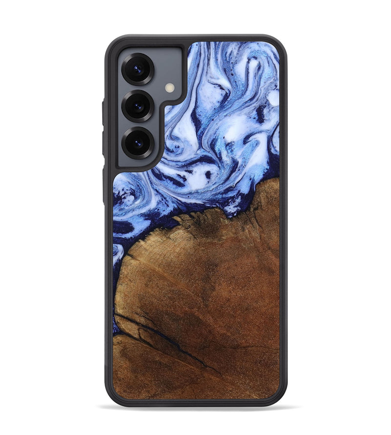 Galaxy S25 Plus Wood Phone Case - Addison (Blue, 806984)