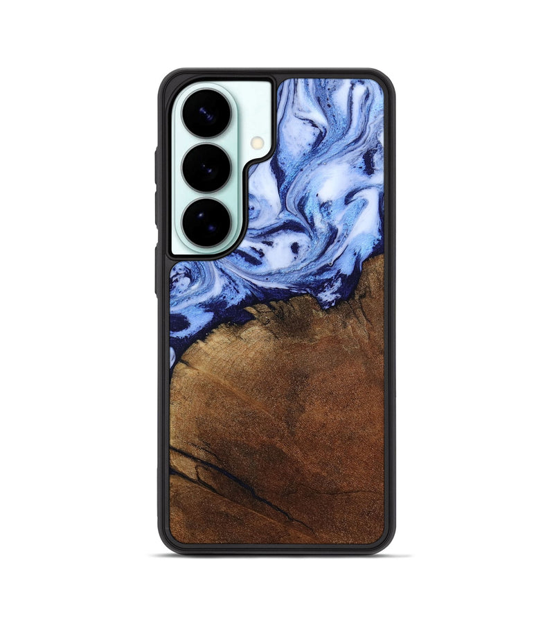 Galaxy S26 Wood Phone Case - Addison (Blue, 806984)