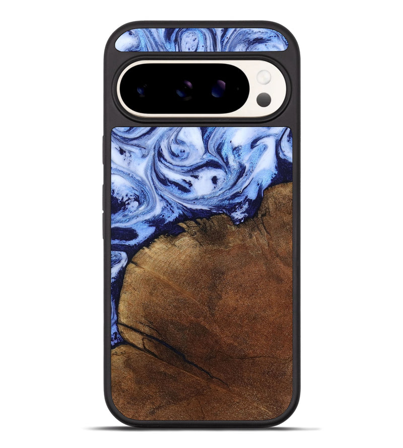 Pixel 9 Pro XL Wood Phone Case - Addison (Blue, 806984)