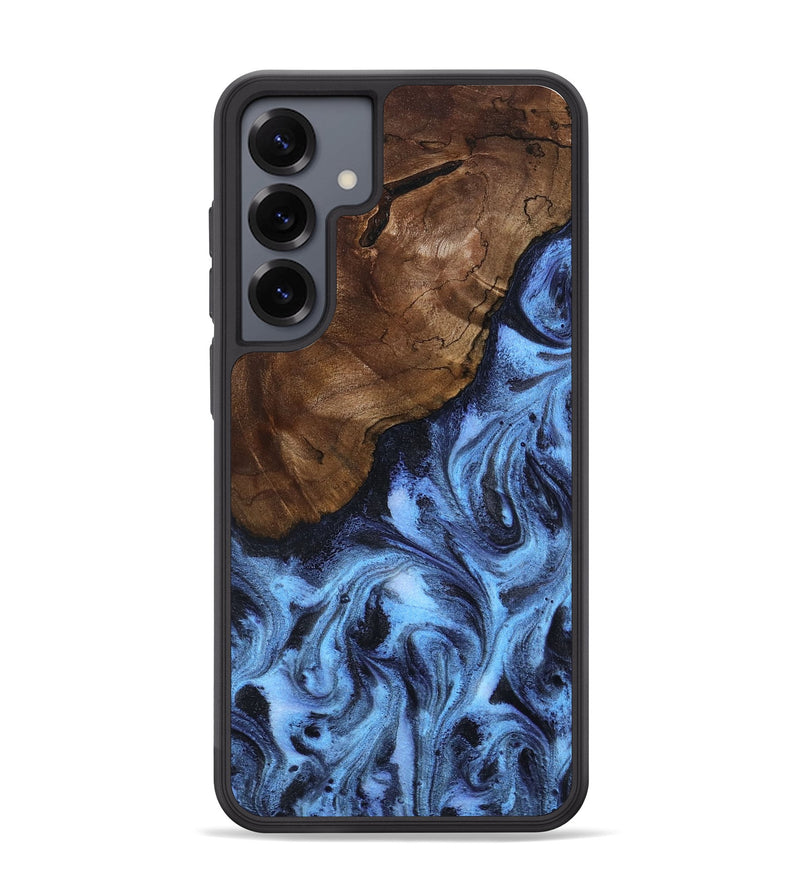 Galaxy S25 Plus Wood Phone Case - Rae (Blue, 806988)