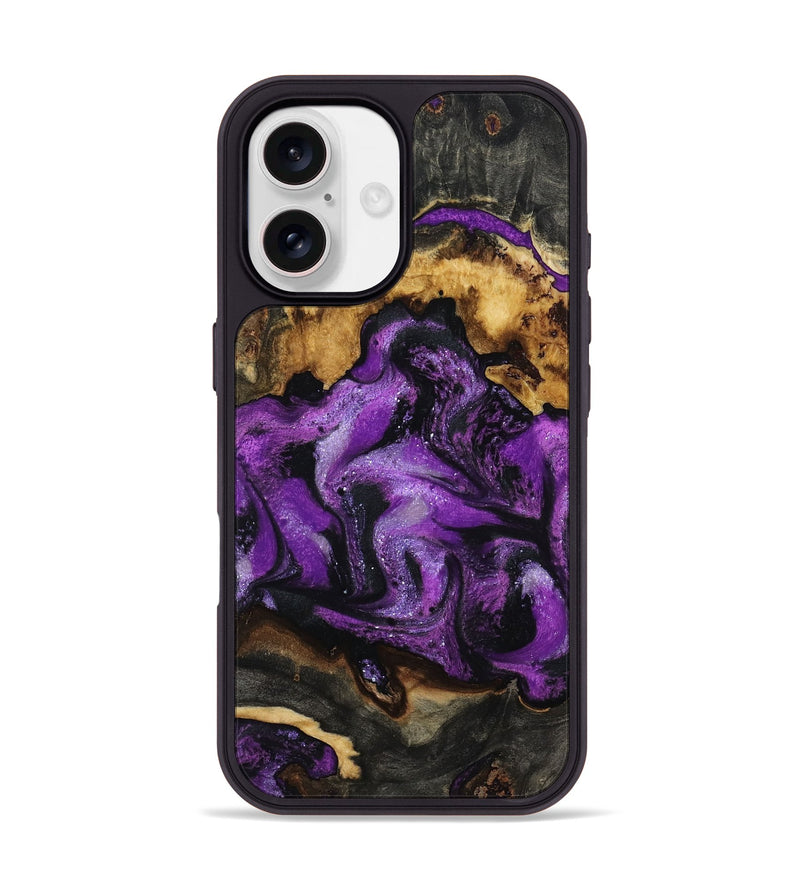 iPhone 17 Wood Phone Case - Karis (Purple, 807006)