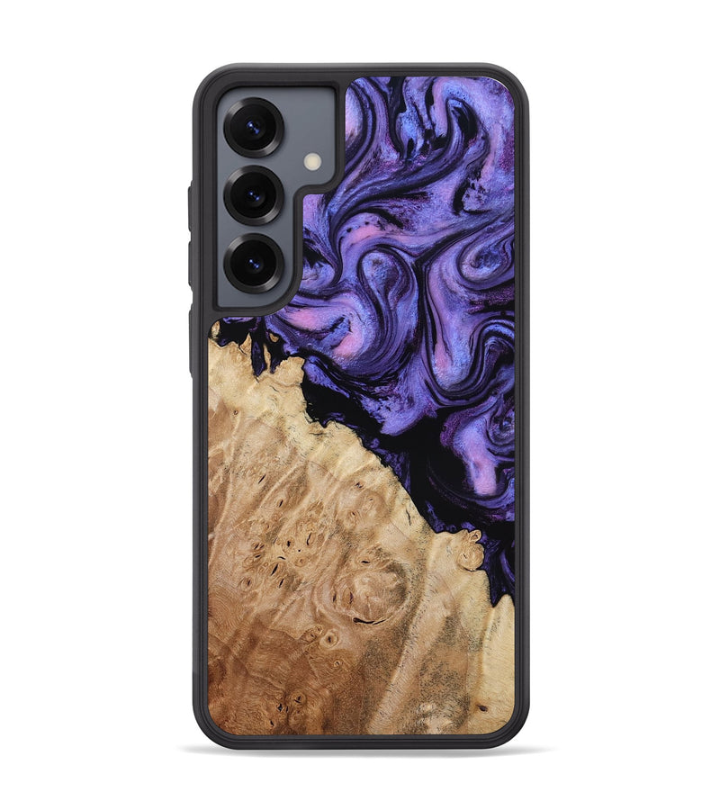 Galaxy S25 Plus Wood Phone Case - Dolly (Purple, 807008)