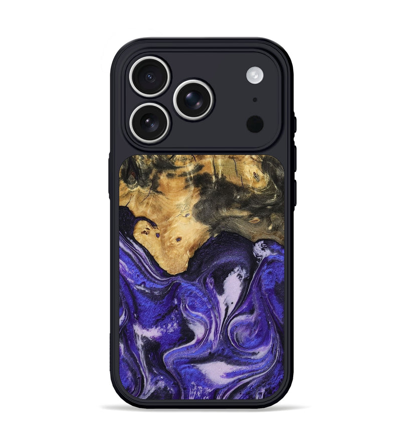 iPhone 17 Pro Wood Phone Case - Cori (Purple, 807013)