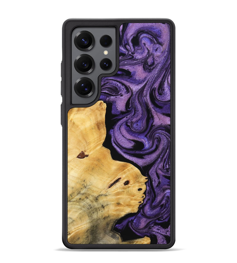 Galaxy S25 Ultra Wood Phone Case - Jaliyah (Purple, 807014)