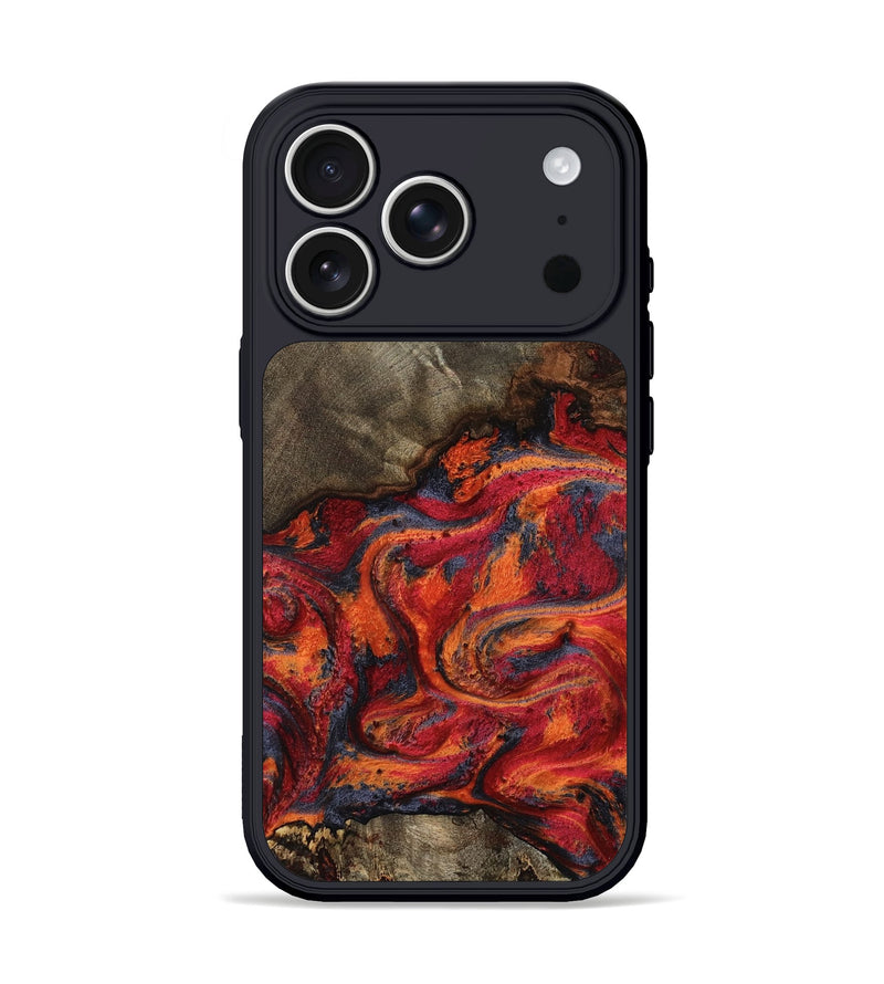 iPhone 17 Pro Wood Phone Case - Laila (Red, 807018)