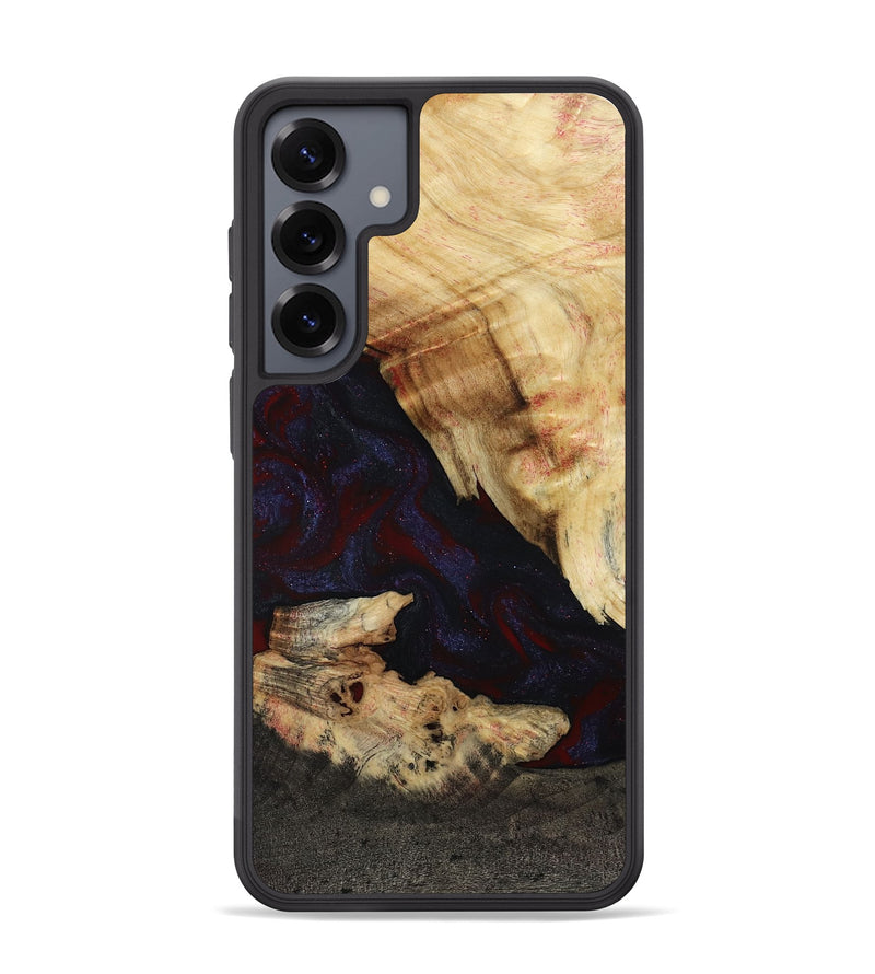 Galaxy S25 Plus Wood Phone Case - Kannon (Red, 807019)