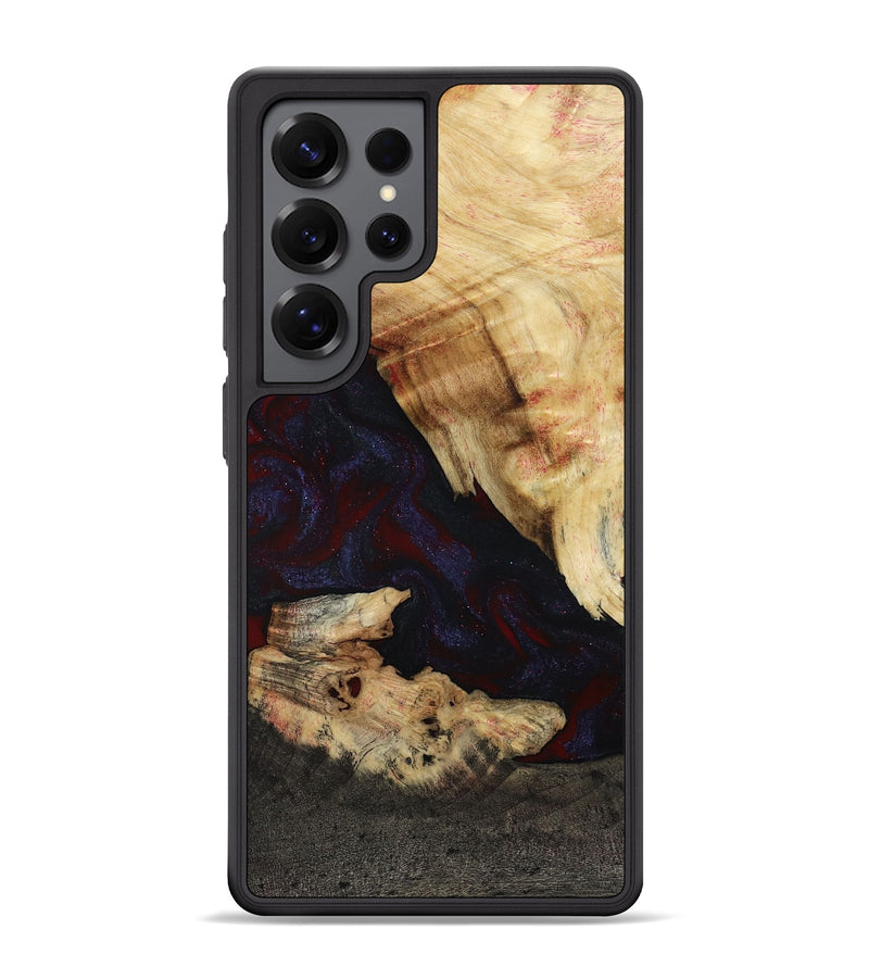 Galaxy S25 Ultra Wood Phone Case - Kannon (Red, 807019)